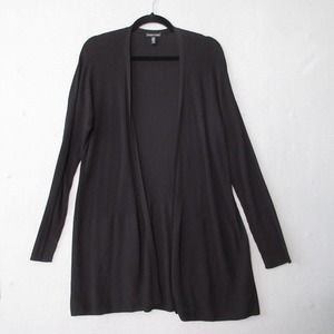 Eileen Fisher Cardigan Ribbed Thin Knit‎ Tencel Lyocell
